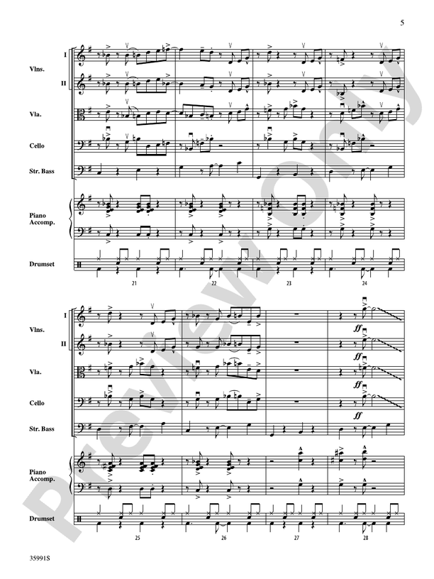 Johns Creek Jump – String Orchestra Conductor Score & Parts (Digital Download)