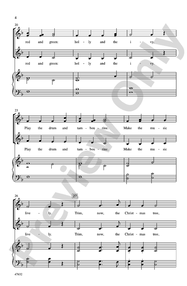 Christmas Comes But Once a Year – SSA Choral Octavo (Digital Download)