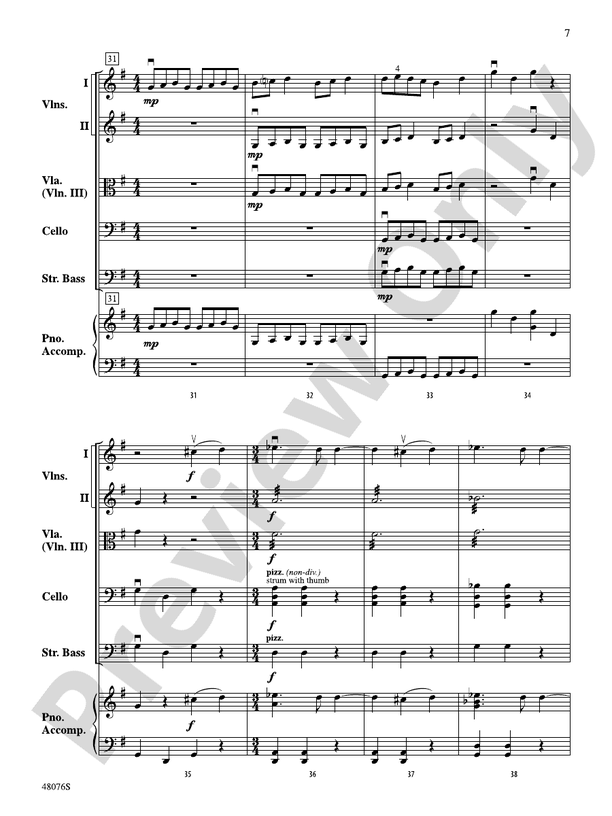 A Musical Passport - String Orchestra Conductor Score & Parts (Digital Download)