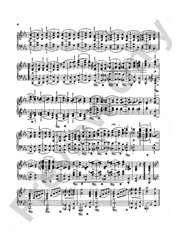 Schumann - Carnival Jest from Vienna, Op. 26 - Piano Solo (Digital Download)