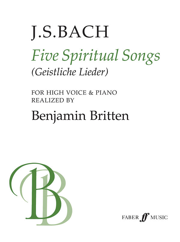 SPIRITUAL SONGS 5 FOR HIGH VOICE/PNO