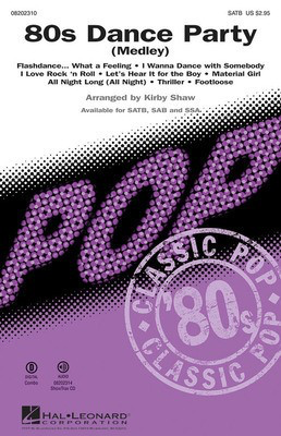 80s Dance Party - (Medley) - Kirby Shaw Hal Leonard ShowTrax CD CD