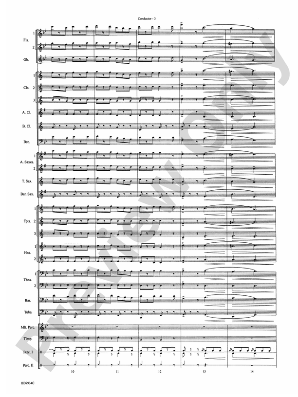 El Capitan (Grade 3) - Concert Band Conductor Score & Parts (Digital Download)