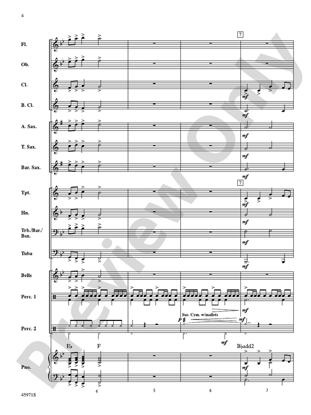 Autopilot - Concert Band Conductor Score & Parts (Digital Download)