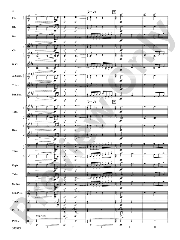 Pezzo in forma di Sonatina - Concert Band Conductor Score & Parts (Digital Download)