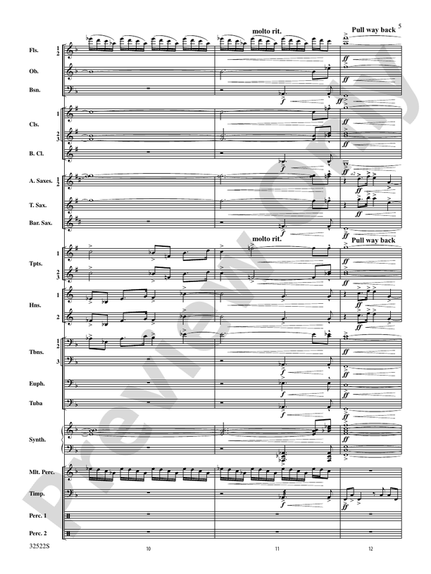 The Spirit of Troy - Concert Band Conductor Score & Parts (Digital Download)