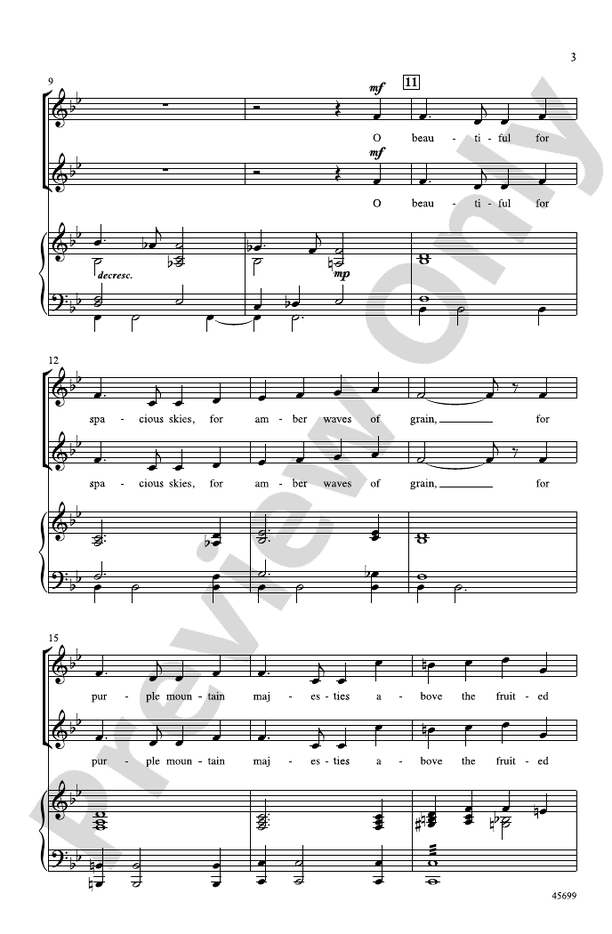 From Sea to Shining Sea – 2-Part Choral Octavo (Digital Download)