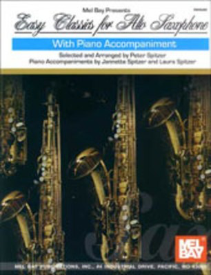 Easy Classics For Alto Saxophone W/Pno Accomp -