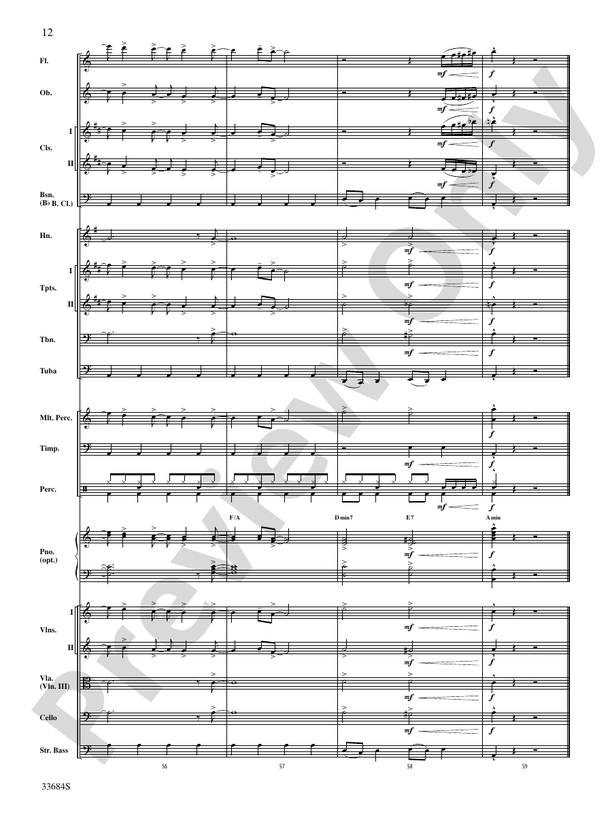 Fame (from the motion pictureFame) - Full Orchestra Conductor Score & Parts (Digital Download)