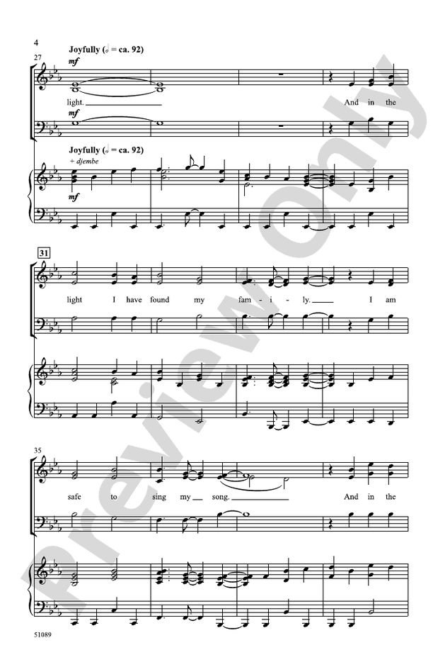 You Are Light - SAB Choral Octavo (Digital Download)