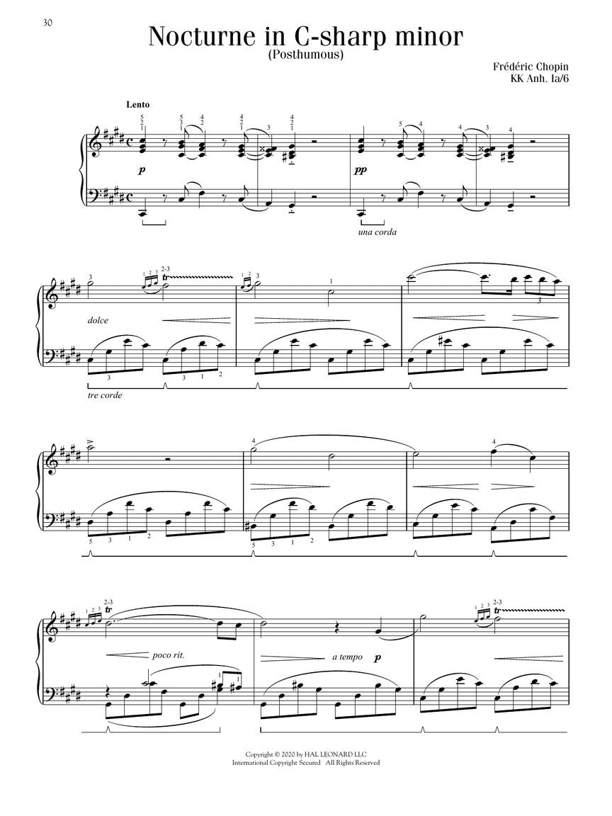 Intermediate Chopin Favourites - Hal Leonard 1364789
