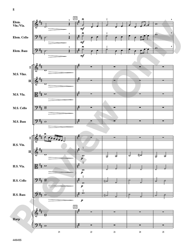 A Festival Rondo - String Orchestra Conductor Score & Parts (Digital Download)