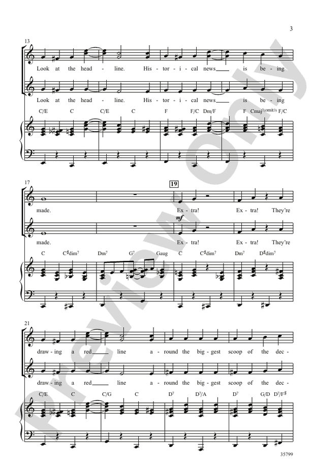 Let Me Entertain You (from Gypsy) – SSA Choral Octavo (Digital Download)