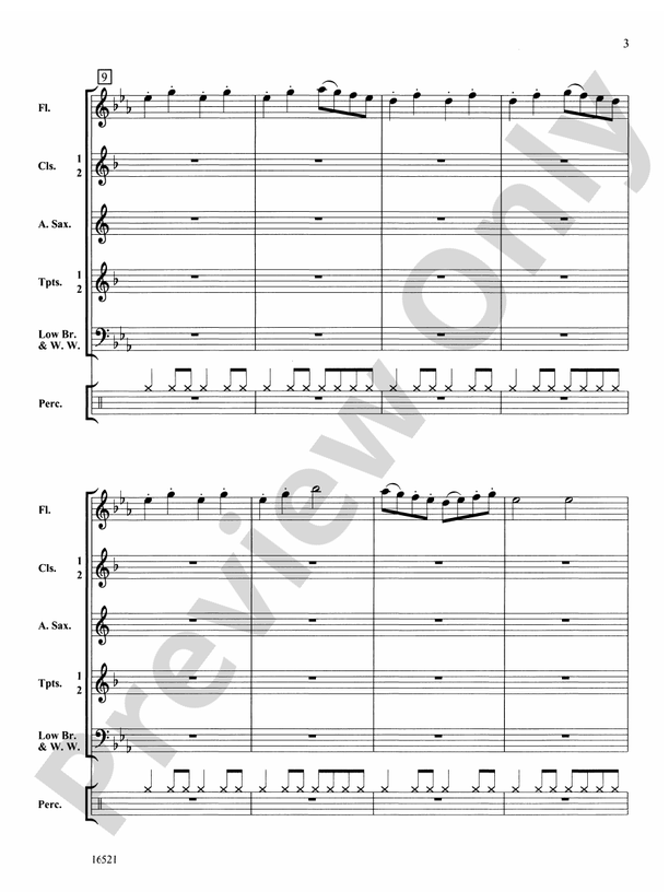 Fantasy on an Irish Clogging Tune - Concert Band Conductor Score & Parts (Digital Download)