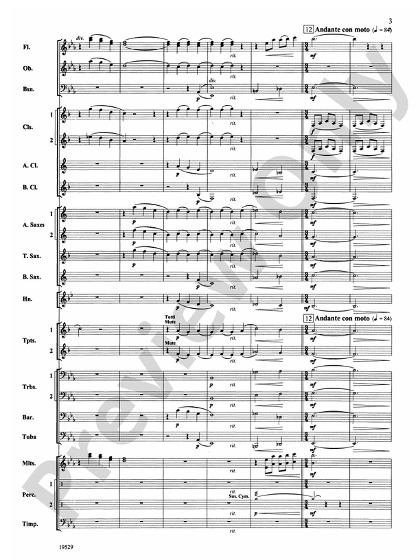 The Road Unknown - Concert Band Conductor Score & Parts (Digital Download)