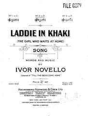 Laddie In Khaki - D Major Vocal/Piano (Digital Download)