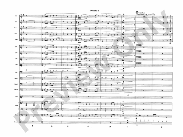 A Big Band Christmas - Jazz Ensemble Conductor Score & Parts (Digital Download)