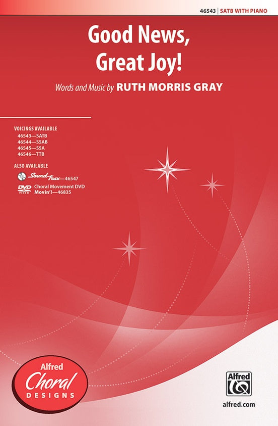 Good News, Great Joy! – SATB Choral Octavo (Digital Download)