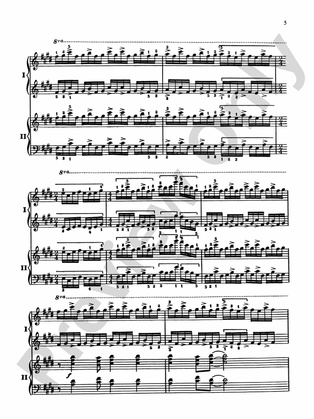 Porgy and Bess Fantasy - 2 Piano, 4 Hands (Digital Download)