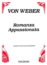 Weber - Romanza Appassionata - Trombone/Piano Accompaniment Fischer CU1250