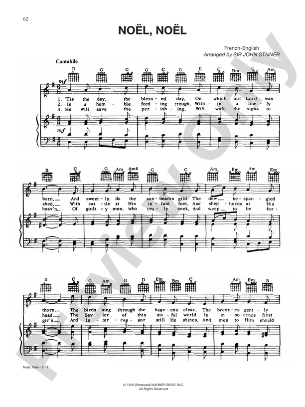 Noel! Noel! - PVG (Digital Download)