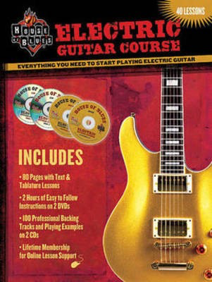 House of Blues - Electric Guitar - MCCARTHY JOHN - Guitar Rock House Softcover/CD/DVD