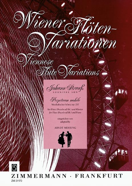 Perpetuum Mobile Op 257 For Flute Or Piccolo/Piano – Strauss – Zimmermann