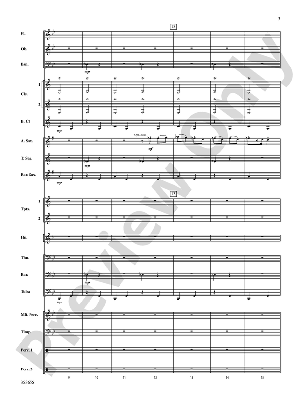 Ritual Fire Dance (From El Amor Brujo) - Concert Band Conductor Score & Parts (Digital Download)