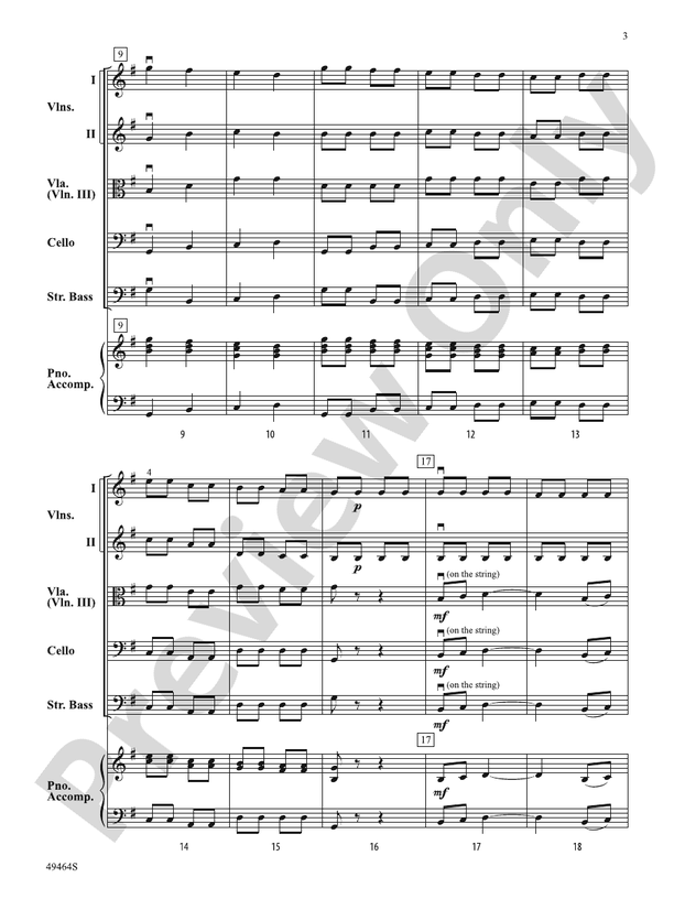 Spiccato Palooza! - String Orchestra Conductor Score & Parts (Digital Download)