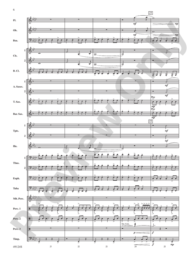 Beyond Reach - Concert Band Conductor Score & Parts (Digital Download)
