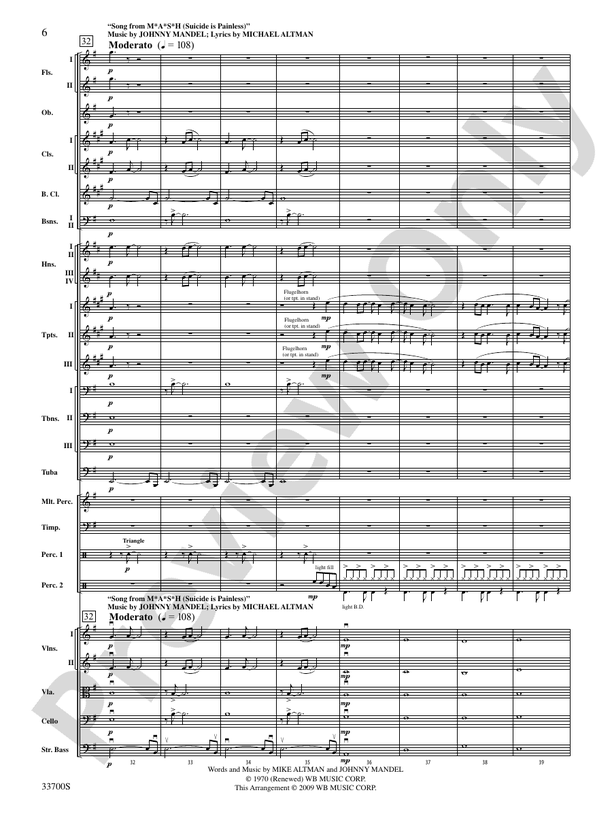 Salute to TV – Full Orchestra Conductor Score & Parts (Digital Download)