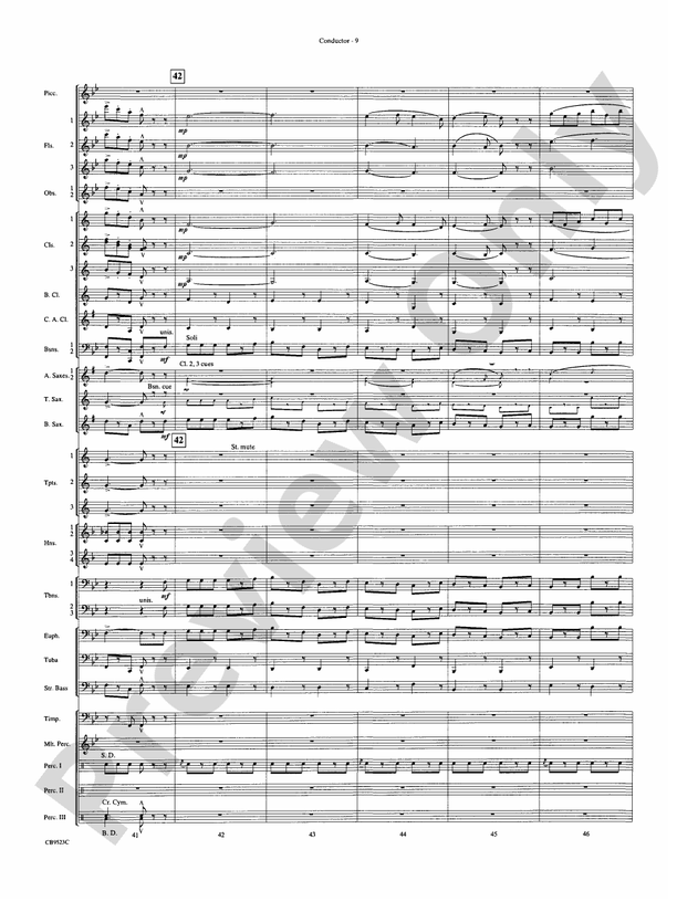 The Wizard of Oz (Medley) - Concert Band Conductor Score & Parts (Digital Download)