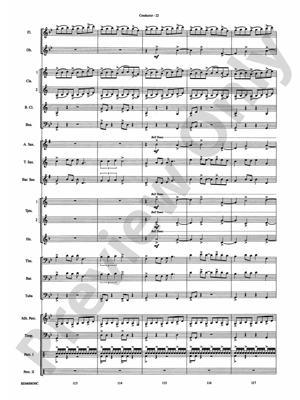 The Great Locomotive Chase - Concert Band Conductor Score & Parts (Digital Download)