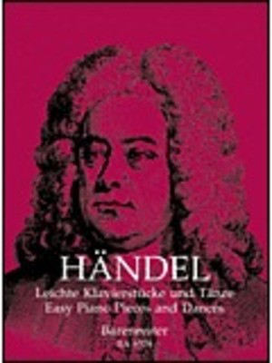 Easy Piano Pieces And Dances - Handel - Barenreiter