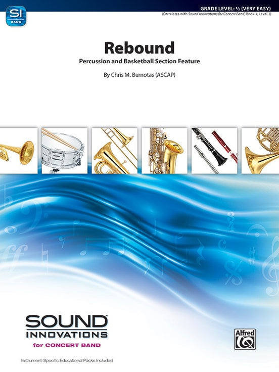 Rebound - Concert Band Conductor Score & Parts (Digital Download)