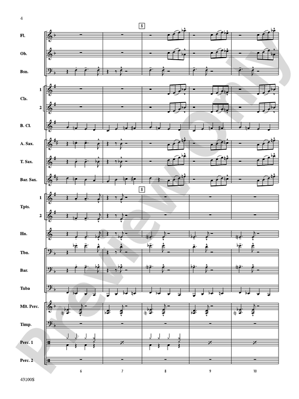 Jingle All the Way - Concert Band Conductor Score & Parts (Digital Download)