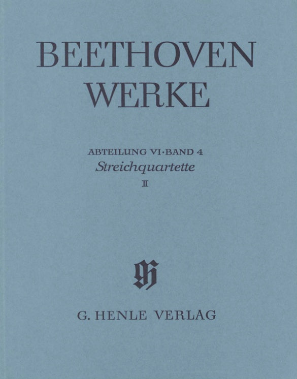 String Quartets Op 59 74 95 Full Score