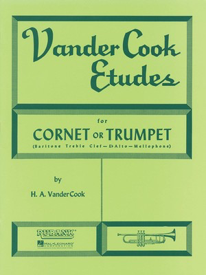Vandercook Etudes For Cornet Or Trumpet - (Baritone T.C.) - Baritone|Bb Cornet|Euphonium|Trumpet Hale A. Vandercook Rubank Publications
