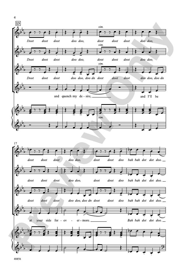 (Your Love Keeps Lifting Me) Higher and Higher - SSAA, a cappella Choral Octavo (Digital Download)
