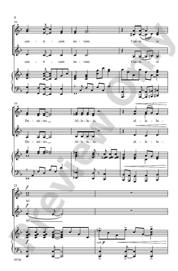 Benedicamus Domino - SSA Choral Octavo (Digital Download)