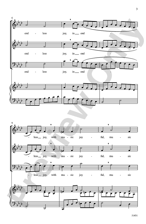 Boyce Canon - SAB Choral Octavo (Digital Download)