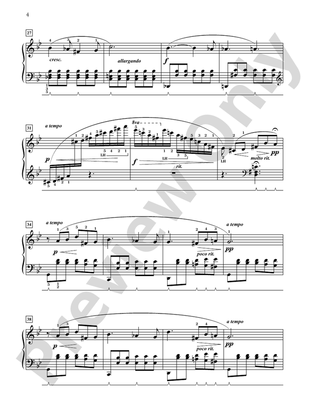 Three Romances - Piano Suite - Piano (Digital Download)