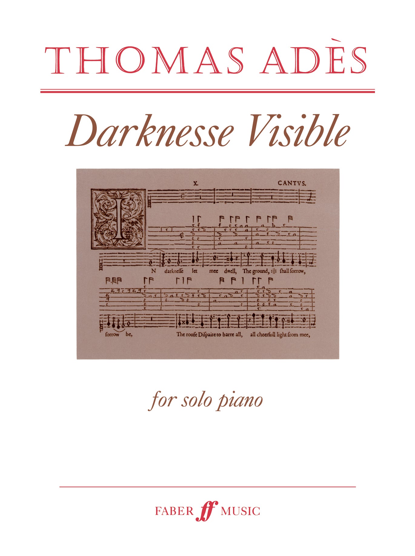 Darknesse Visible - Piano Solo (Digital Download)