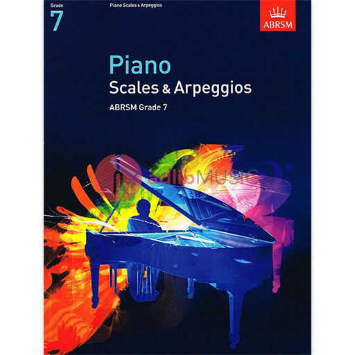 ABRSM Piano Scales Arpeggios & Broken Chords Gr 7
