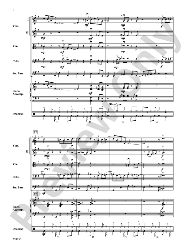 Oh, Lady Be Good! - String Orchestra Conductor Score & Parts (Digital Download)