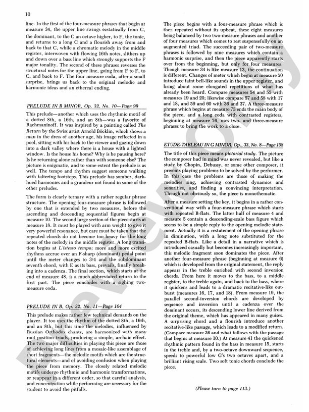 Rachmaninoff - Selected Works - Piano (Digital Download)