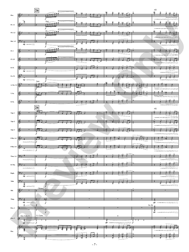 The Prairie Is My Garden - Based on the Vision and Imagery of Harvey Dunn, a Great American Artist - Concert Band Conductor Score & Parts(Digital Download)