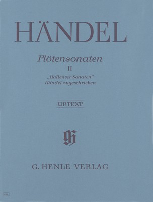 Sonatas Vol. 2 Halle Sonatas - for Flute and Piano - George Frideric Handel - Flute G. Henle Verlag