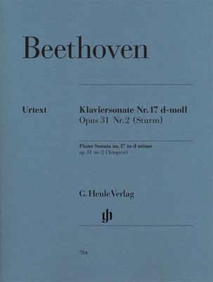 Beethoven - Piano Sonata #17 DMin Op31 #2 [Tempest] - Piano Solo Henle HN784