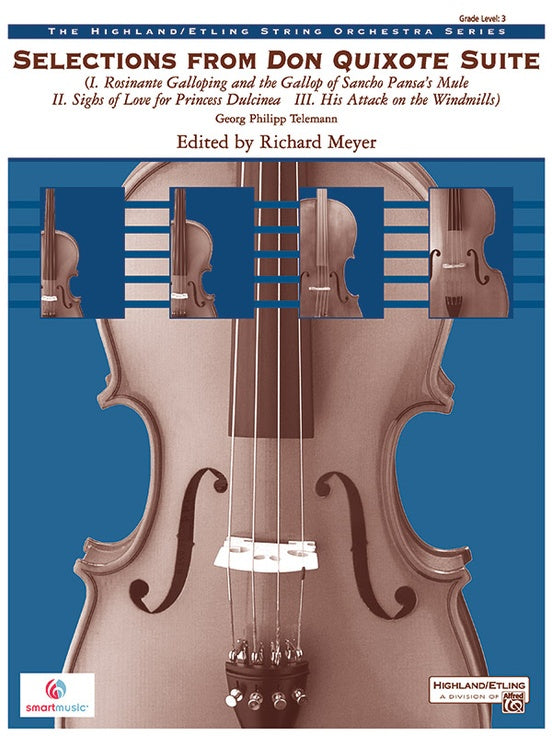 Selections from Don Quixote Suite – String Orchestra Conductor Score & Parts (Digital Download)